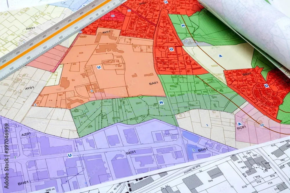 Urbanisme près de Pont-de-Veyle